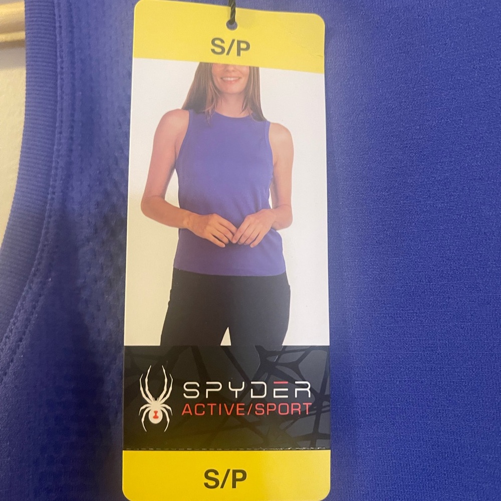 Spyder Women's Vibrant Blue Tank Top
